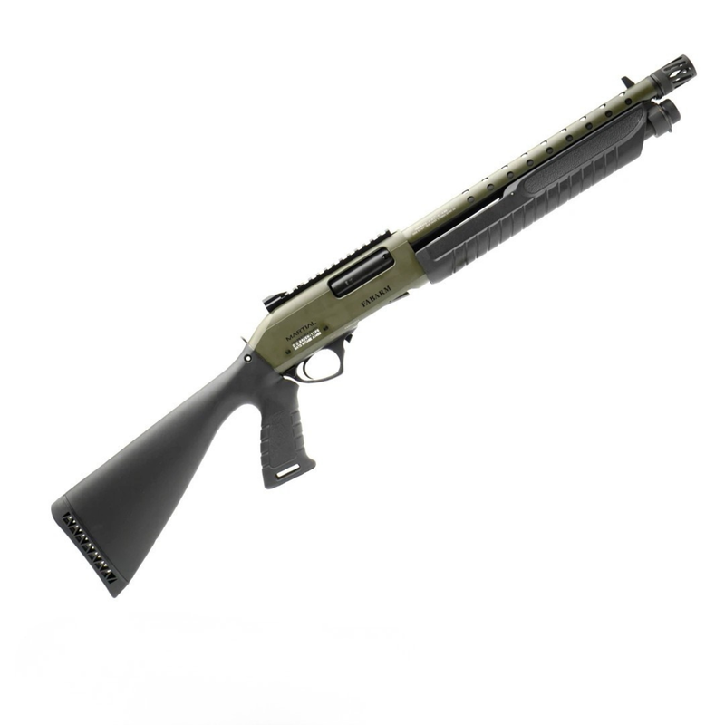 Load image into Gallery viewer, Fabarm Martial Pump, ODG - 12GA, 2-3/4" or 3", 14" Barrel, 6-Shot | FWGC

