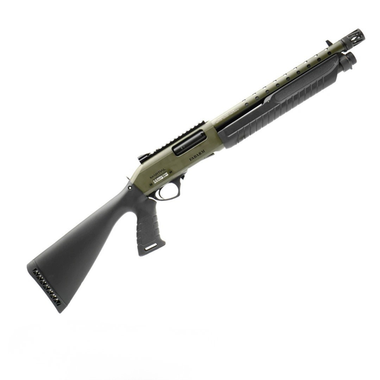 Fabarm Martial Pump, ODG - 12GA, 2-3/4" or 3", 14" Barrel, 6-Shot | FWGC