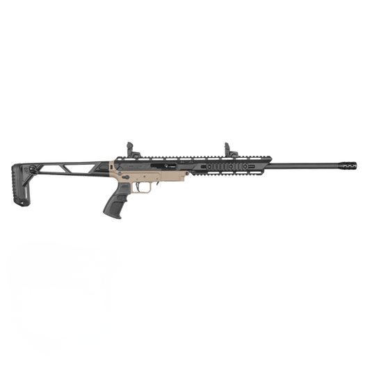 Kral Arms KR22 Tactical Semi-Auto Rifle 22 LR 18.5″ Barrel – FDE | FWGC