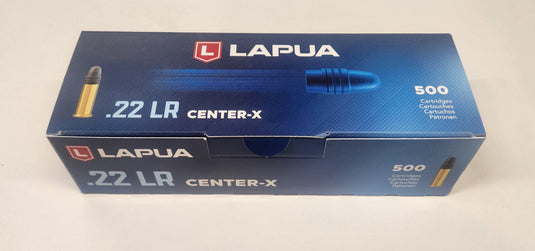 Lapua 22lr Centre X 500pack