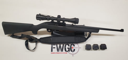 Ruger 10/22 in Houge overmolded stock