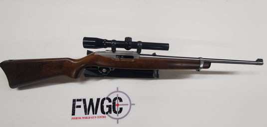 Used Ruger 10/22 Stainless steel, wood stock