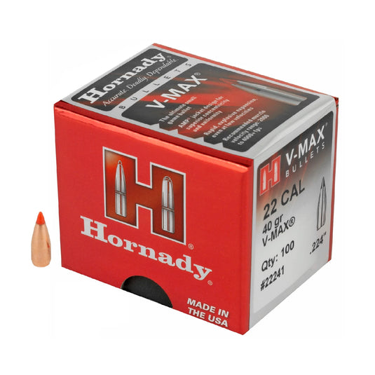 Hornady VMAX 22Cal 50GR 100CT | FWGC