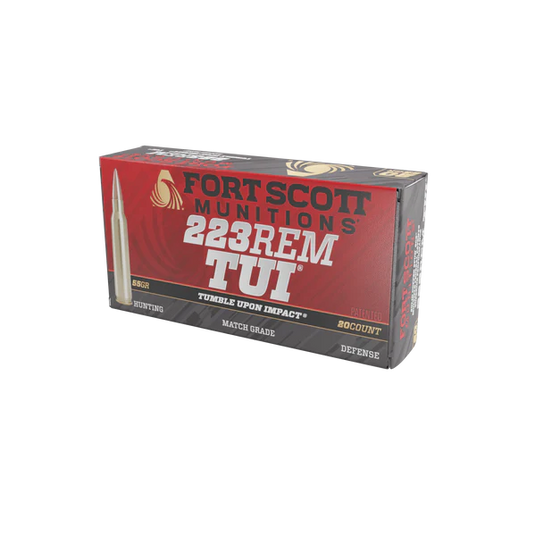 Fort Scott Munitions 55gr 223 TUI