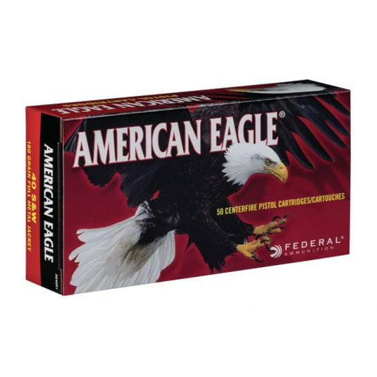 Federal American Eagle .40 S&W 180gr. FMJ 50rds | FWGC