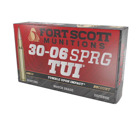 Fort Scott Munitions  30-06 TUI 168gr