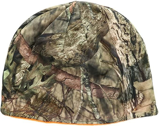 HQ Outfitters Reversible Beanie Mossy Oak/Blaze Orange | FWGC