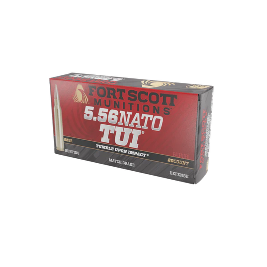 Fort Scott Munitions  5.56NATO TUI 62gr