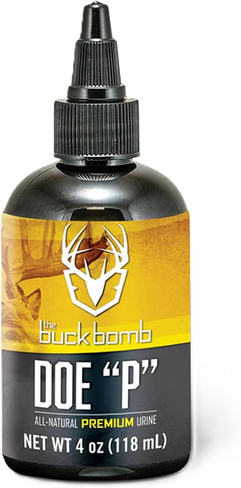 Buck Bomb Doe P Attractant 4 oz Dropper Bottle | FWGC
