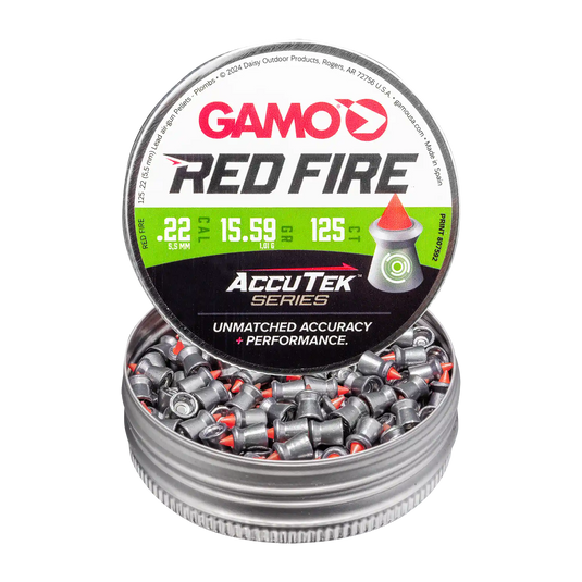 Gamo Red Fire .22 Cal Pellets - 15.4 gr - 125/Box | FWGC