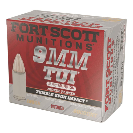 Fort Scott 9mm 125GR TUI Subsonic | FWGC