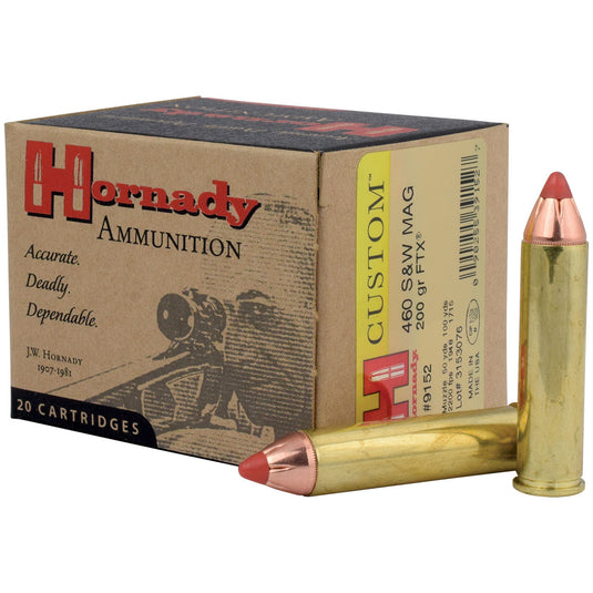 Hornady 460 S&W 200gr FTX