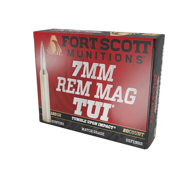 Load image into Gallery viewer, Fort Scott Munitions 7mm Remington Magnum 150gr TUI | FWGC
