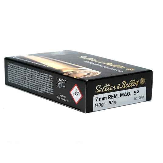 Sellier & Bellot 7mm Rem Mag 140gr SP | FWGC