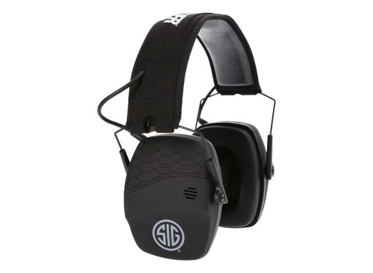 Axil SIG TRACKR Blu, Bluetooth Tactical Earmuff, Matte Finish | FWGC
