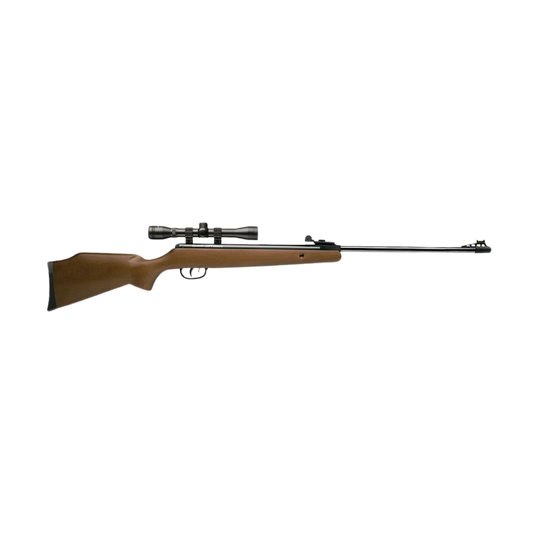 CO8M22X : Crosman Optimus™ (Wood) Spring Powered Break Barrel Air Rifle with 4x32 Scope .22 Cal. | FWGC