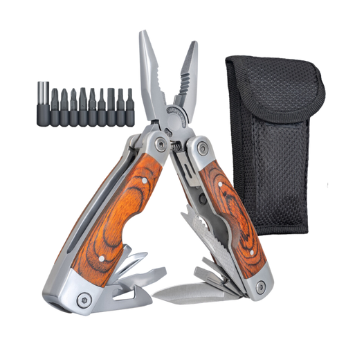 Maxam Multi-Tool with Wood Handle