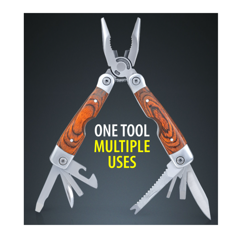 Load image into Gallery viewer, Maxam Multi-Tool with Wood Handle
