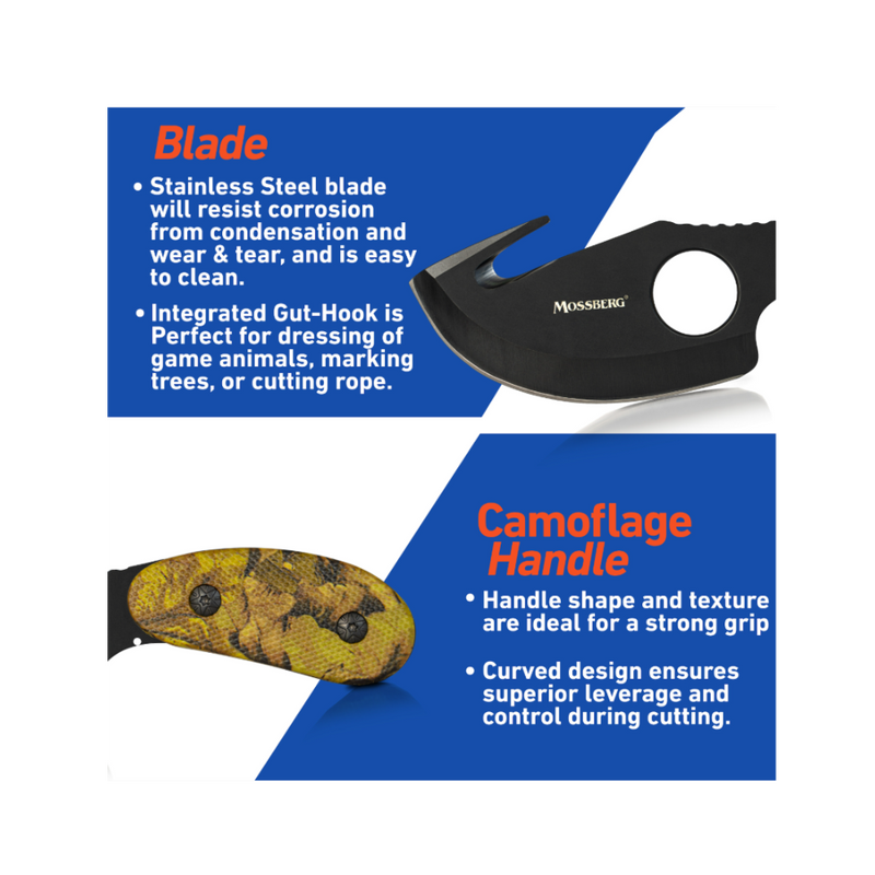 Load image into Gallery viewer, Mossberg Fixed Blade Knife | FWGC
