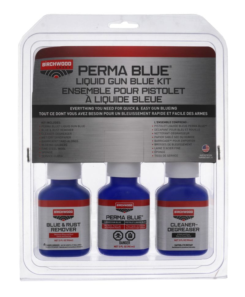 Load image into Gallery viewer, Birchwood Casey Complete Perma Blue® Gun Blue Kit, Liquid | FWGC
