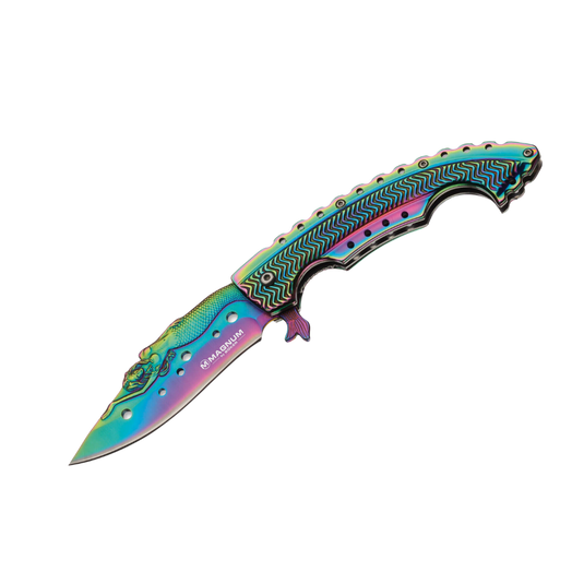 Boker Magnum Rainbow Mermaid Knife | FWGC