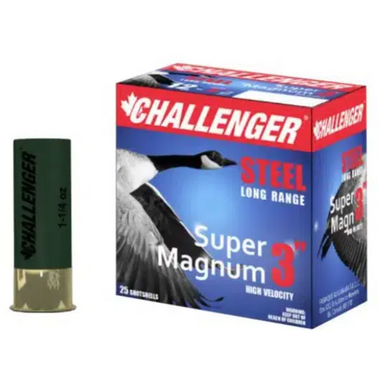 Challenger Steel 12 Ga, 3″, 1-1/4oz,