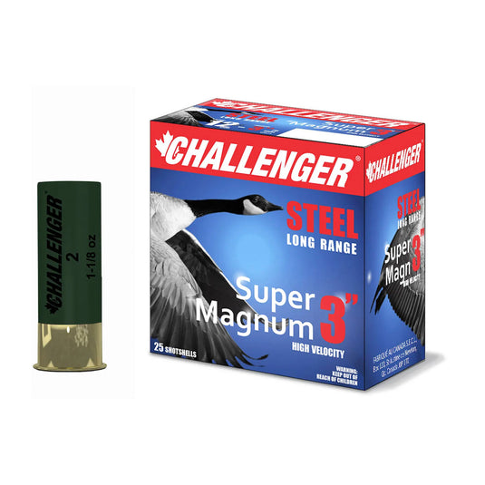 Challenger Super Magnum Steel 12 GA  3″ 