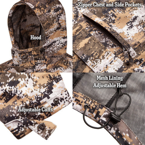 Load image into Gallery viewer, Huntworth Winsted Tricot Hunting Jacket Disruption | FWGC
