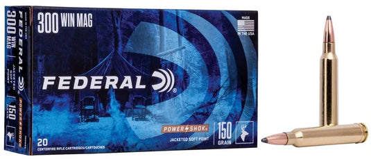 Federal Power-Shok - .300 Win. Magnum, 150gr, SP | FWGC