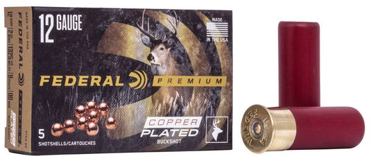 Federal Buckshot, 12 Gauge, 00 Buck Shot, 2-3/4 in, 1325 fps | FWGC