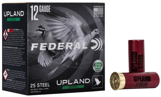 Federal Upland Steel, 12 Gauge, 7.5 Shot, 2-3/4 in, 1 oz, 1375 fps | FWGC
