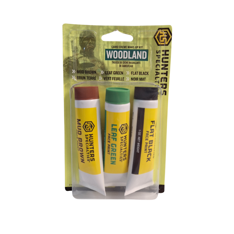Load image into Gallery viewer, FWGC | HS Woodland Camo Creme Tube Makeup Kit
