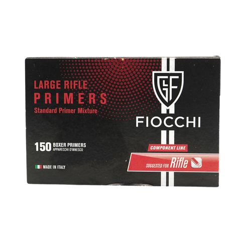 Fiocchi Large Rifle Primers 150ct | FWGC Canada