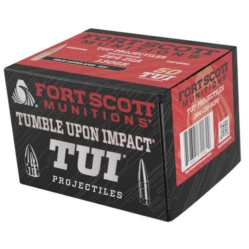 Fort Scott Munitions .264 diameter projectiles 130GR | FWGC