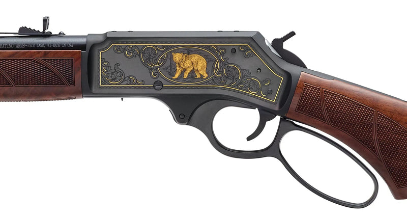Load image into Gallery viewer, Henry Steel Wildlife Edition Side Gate Lever-Action Rifle – 45-70 Gov H010GWL | FWGC

