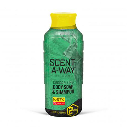 Hunters Specialties Scent A-Way Body Soap & Shampoo 12Fl OZ | FWGC