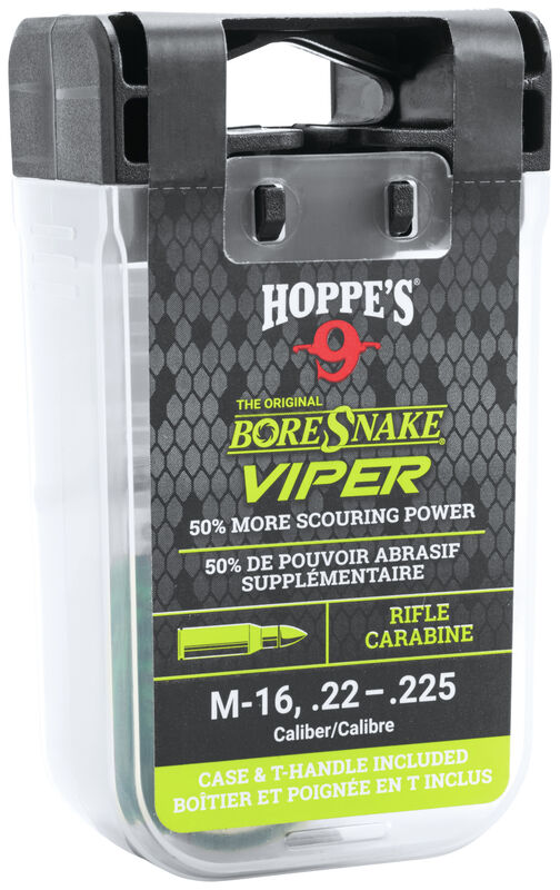 Hoppes Boresnake Viper M-16 .22-.223 Rifle Boresnake | FWGC