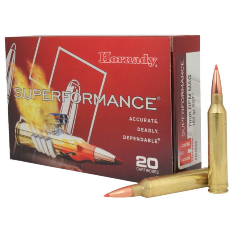 Load image into Gallery viewer, Hornady 7mm REM MAG 162GR SST | FWGC
