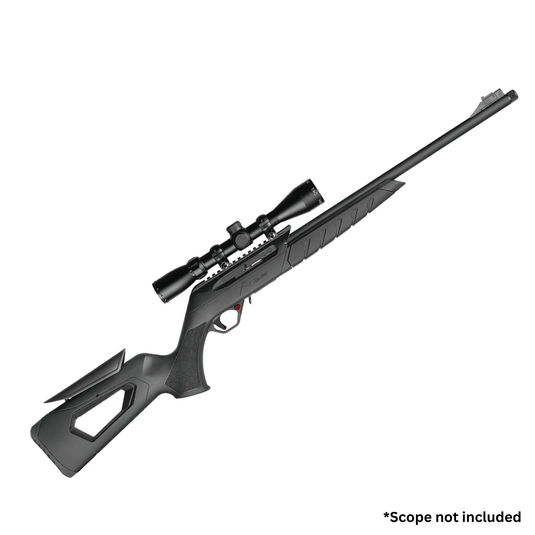 DM Arms KR22 Rimfire Semi-Auto Rifle, 22LR, Black, 18.67” Barrel, 10 Round | FWGC