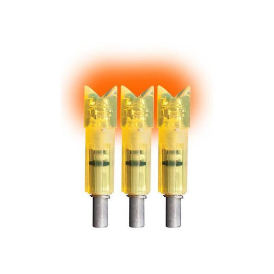 Lumenok Goldtip HD Orange Cresent Bolt End 3-Pack | FWGC