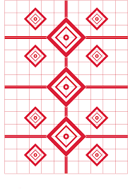 Pro Shot 200 Yard Sight-In Target 5 Pack 23" X 35" | FWGC
