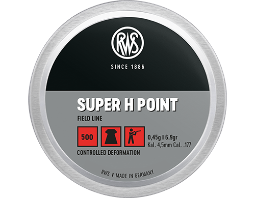 RWS .177 Supper-H-Point Field Line Pellets 500 | FWGC