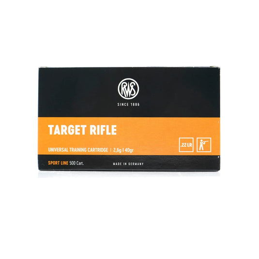RWS Target Rifle - .22LR, 40gr, LRN | FWGC