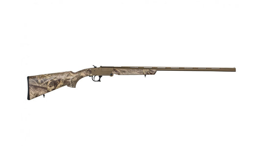 Federation Firearms SB20 20 Gauge 3" 28" Barrel Break Action Shotgun - Camo/Bronze | FWGC