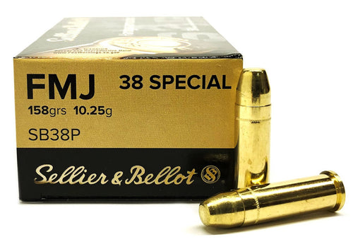 Sellier & Bellot 38 Special 158gr FMJ | FWGC