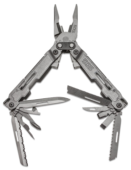 SOG PowerAccess Deluxe Multi-Tool with 21 Tools and 12-Piece Bit Kit, | FWGC