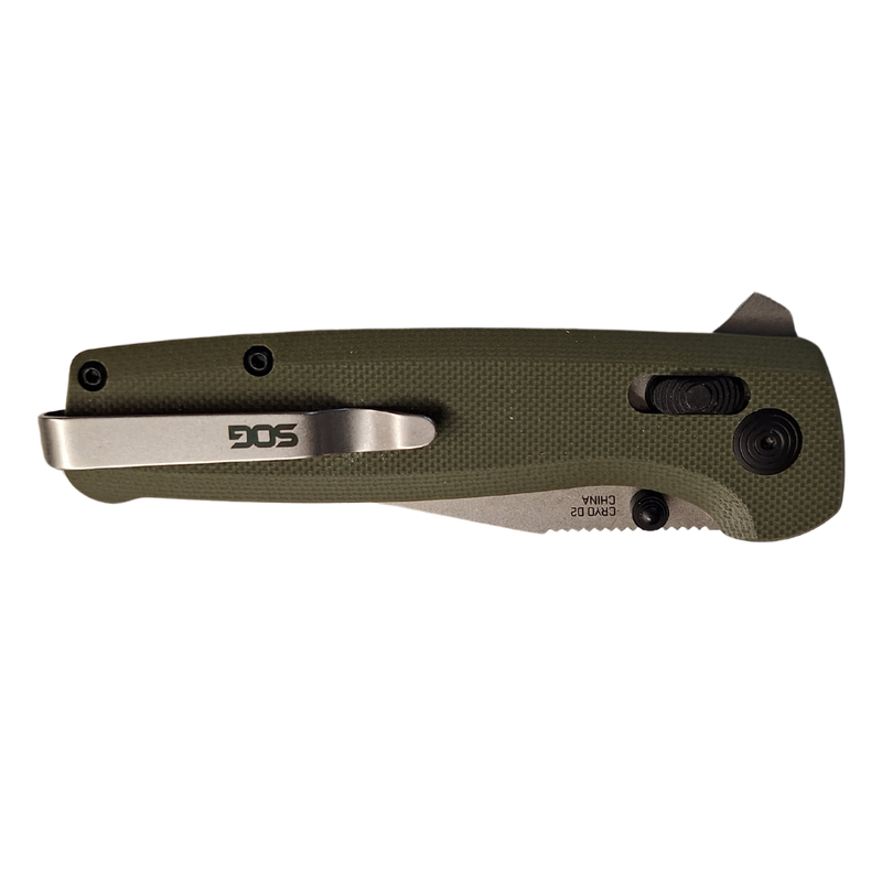 Load image into Gallery viewer, SOG TM1022-BX Terminus XR Folding Knife | Colour: Olive Drab | FWGC
