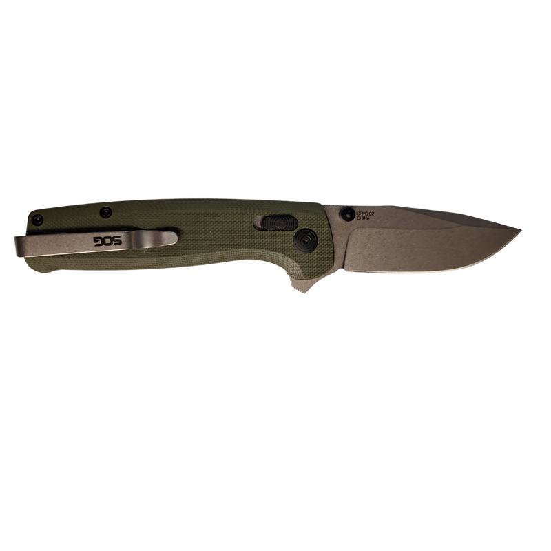 Load image into Gallery viewer, SOG TM1022-BX Terminus XR Folding Knife | Colour: Olive Drab | FWGC
