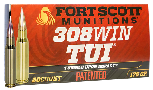 FORT SCOTT MUNITIONS 308WIN 175GR TUI