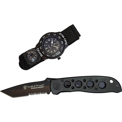 Smith & Wesson Extreme OPS Combo Knife